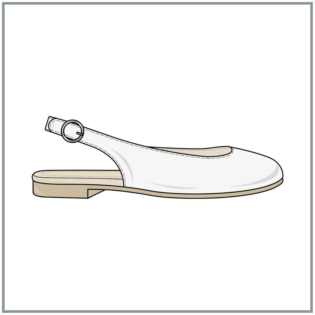 BALLERINA SLINGBACK PATTERN – I Can Make Shoes