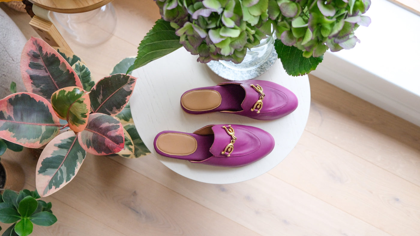 THE MAKING OF LOAFER MULES
