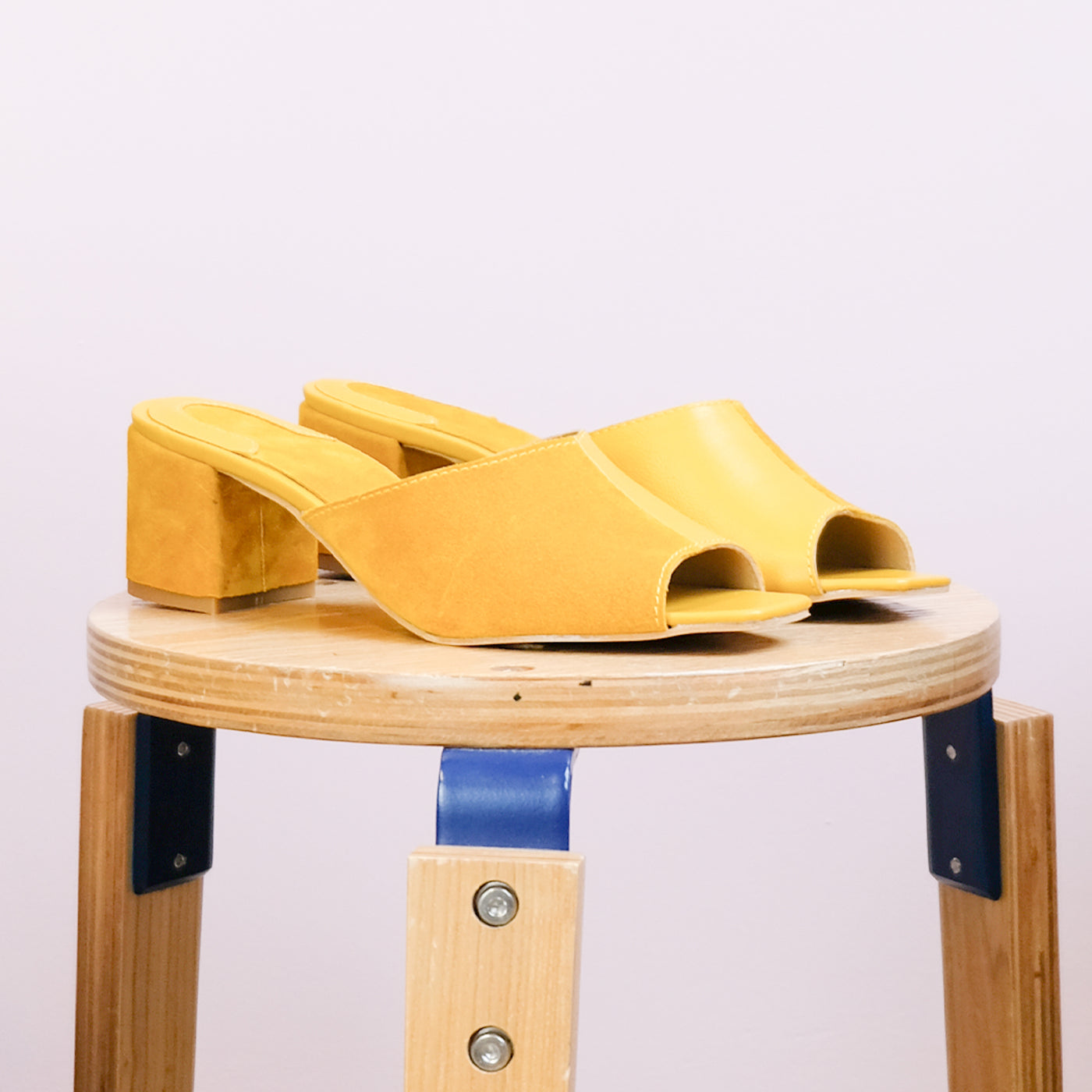 HOW TO MAKE A MID HEEL MULE