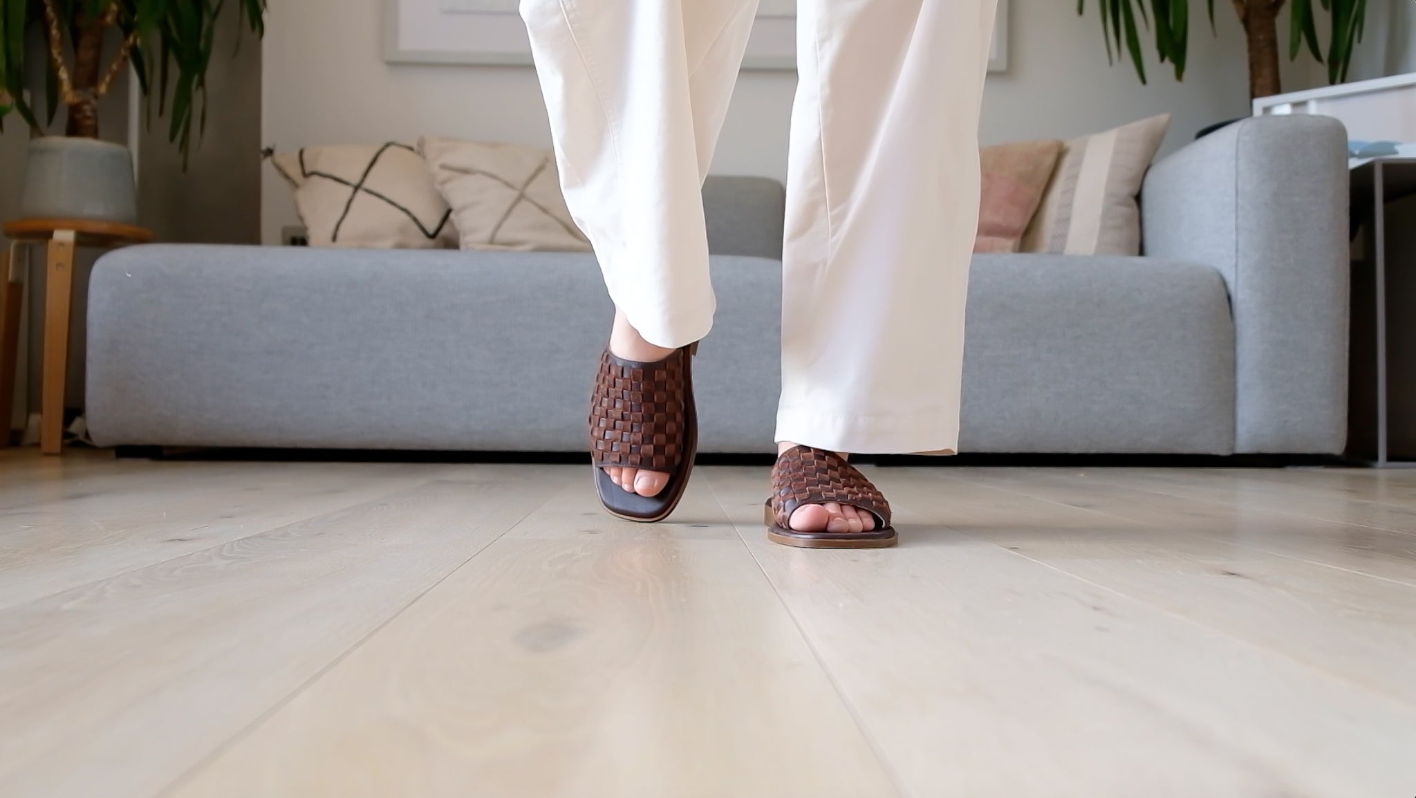 How To Make Woven Slider Sandals