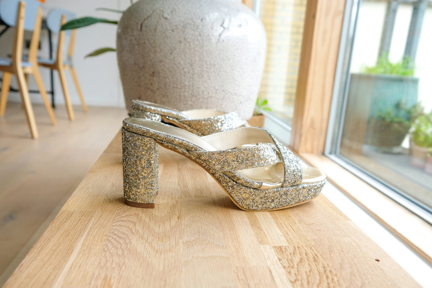 THE MAKING OF GLITTER SANDALS