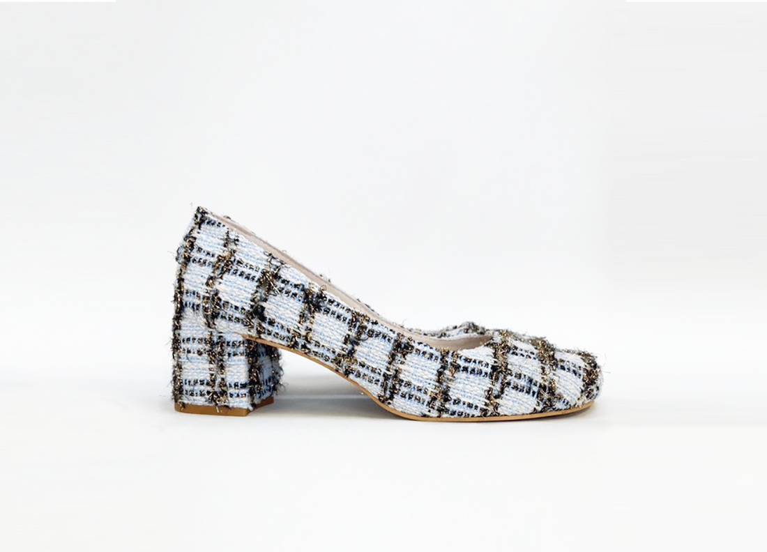 HOW TO MAKE A MID HEEL COURT SHOE