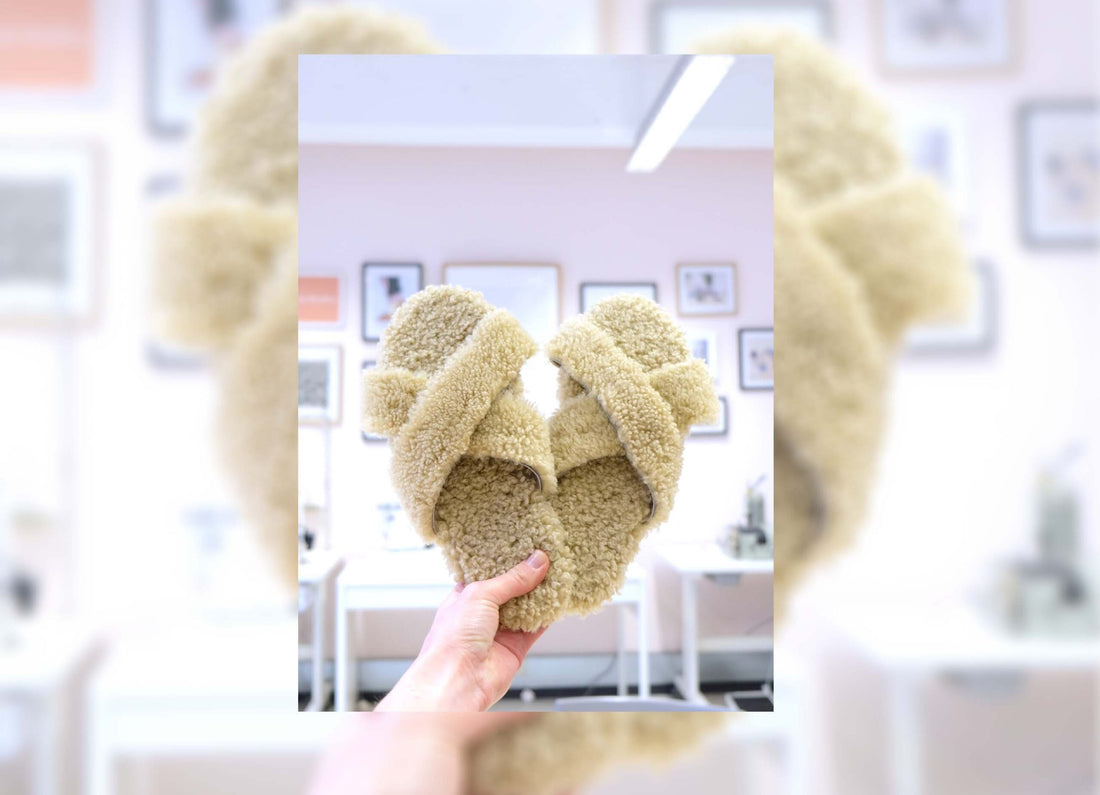 Fluffy Slipper Tutorial
