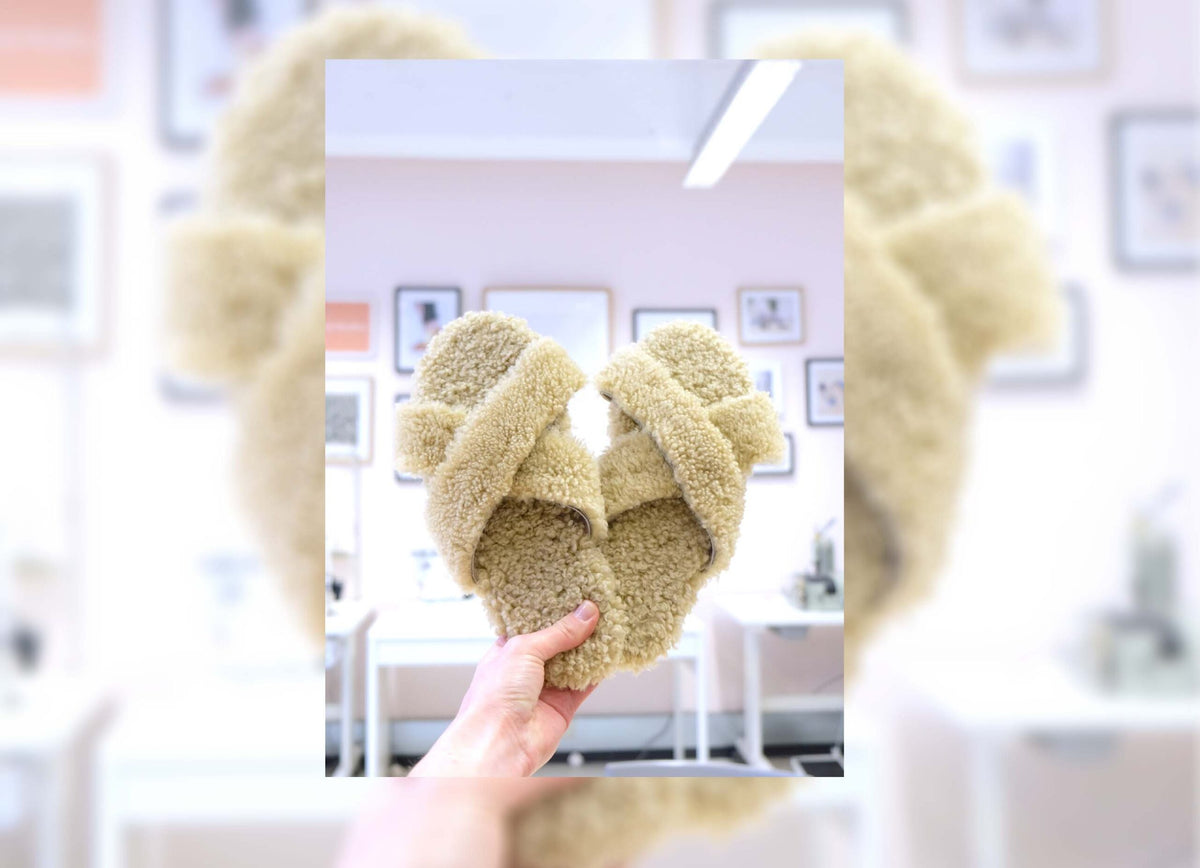 Fluffy Slipper Tutorial