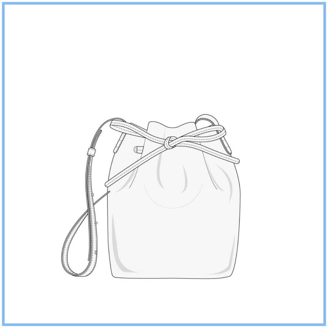 BAG SEWING PATTERN - BUCKET BAG