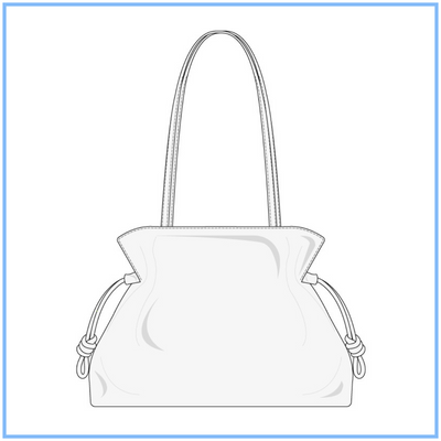 BAG SEWING PATTERN - SCRUNCH BAG