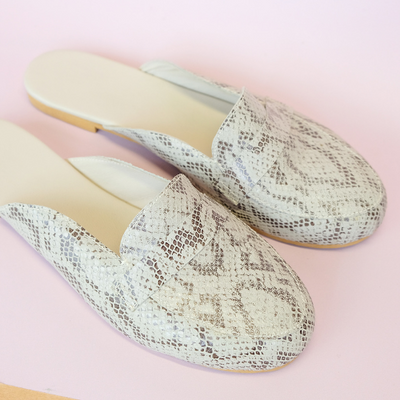 SHOE PATTERN - WOMEN'S FLAT LOAFER SLIDER