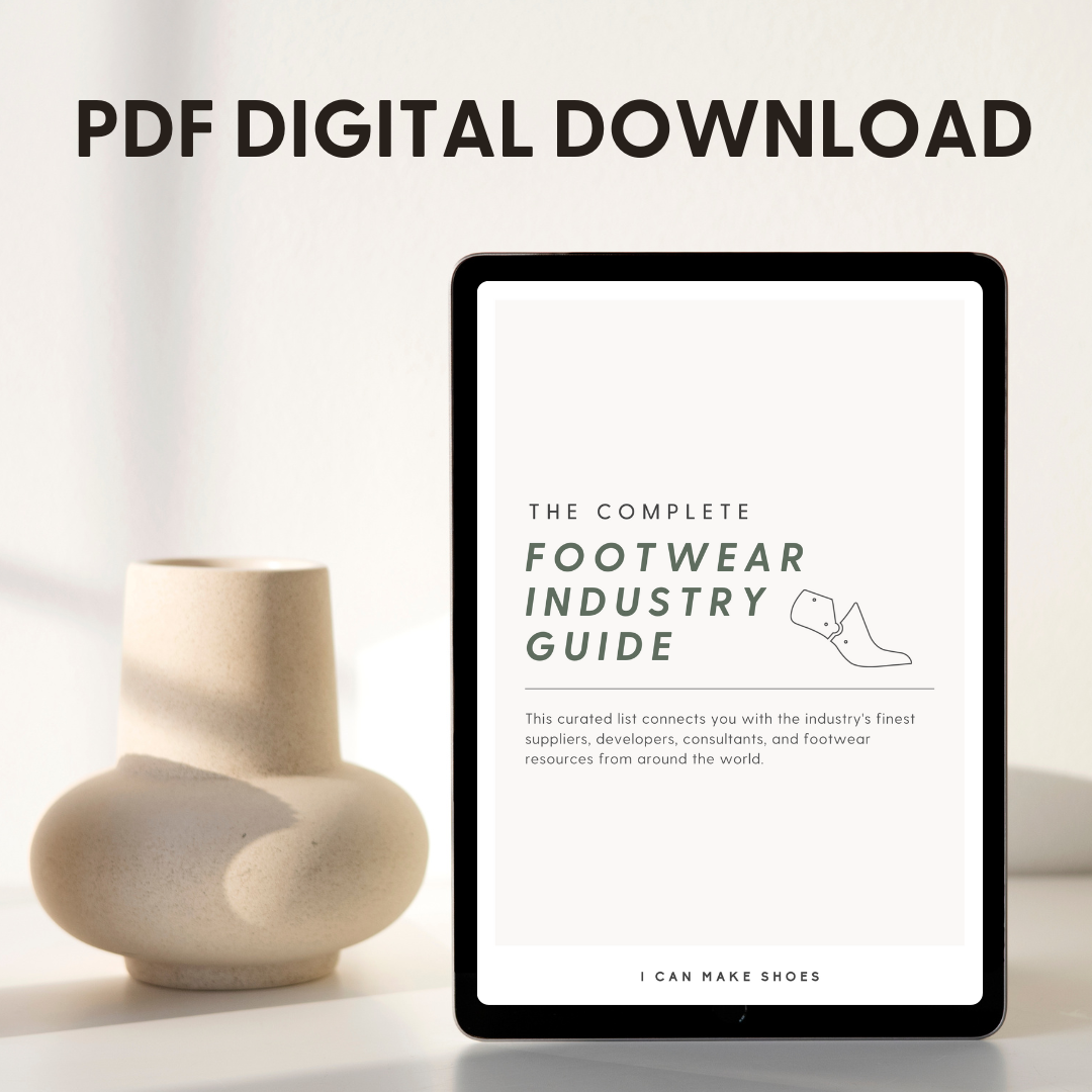 The complete footwear industry guide i can make shoes
