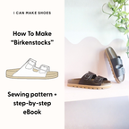 Shoe Pattern + eBook - Double Buckle Sandal