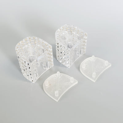I Can Make Shoes Crystal studded mid Heel 55mm DIY Shoe making heel