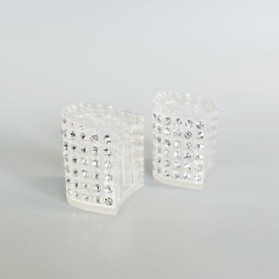 I Can Make Shoes Crystal studded mid Heel 55mm DIY Shoe making heel