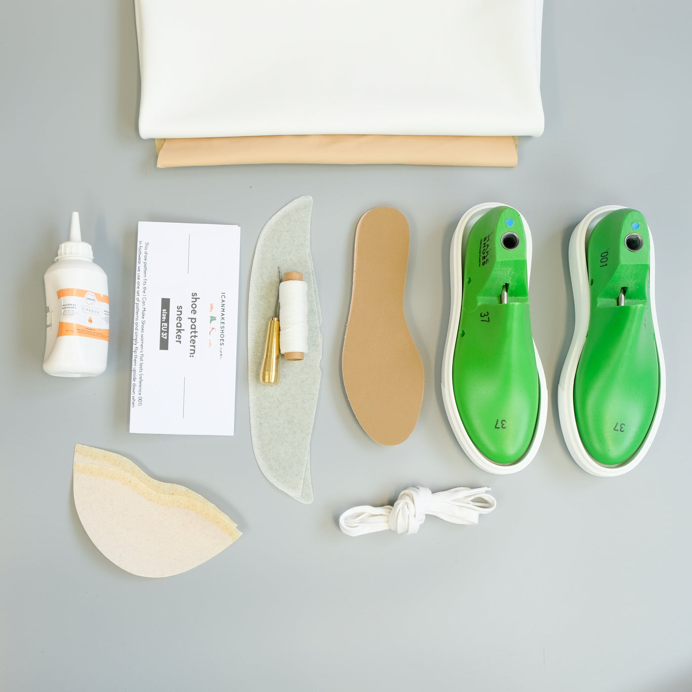 I Can Make Shoes Kit for making sneakers from home