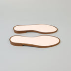 Flat resin sole unit for Ballet pumps, mary janes, derbys, oxfords, sandals