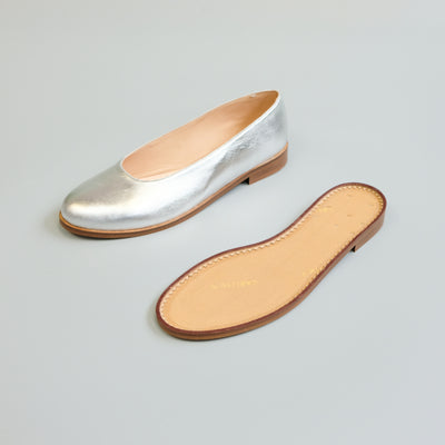 Flat resin sole unit for Ballet pumps, mary janes, derbys, oxfords, sandals