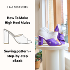 Shoe Pattern + eBook - High Mule