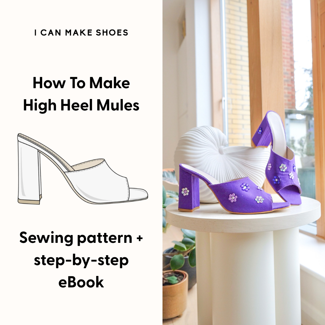Shoe Pattern + eBook - High Mule