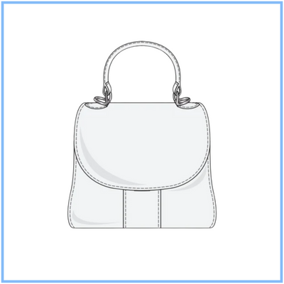 BAG SEWING PATTERN - TOP HANDLE BAG