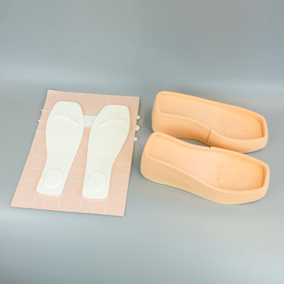 I Can Make Shoes Square toe wedge for DIY Sandal making