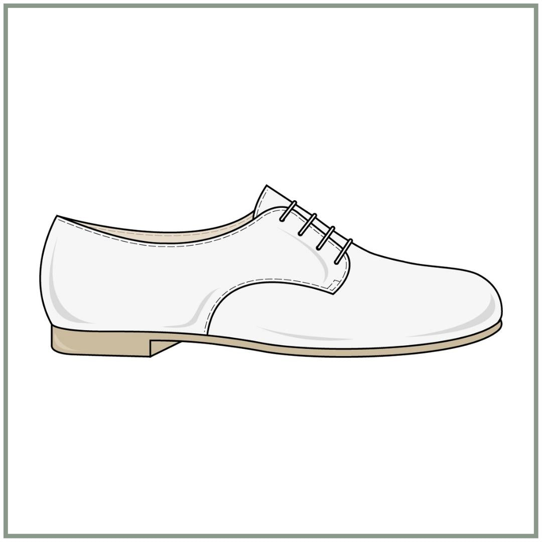 SHOE PATTERN - WOMEN'S FLAT DERBY