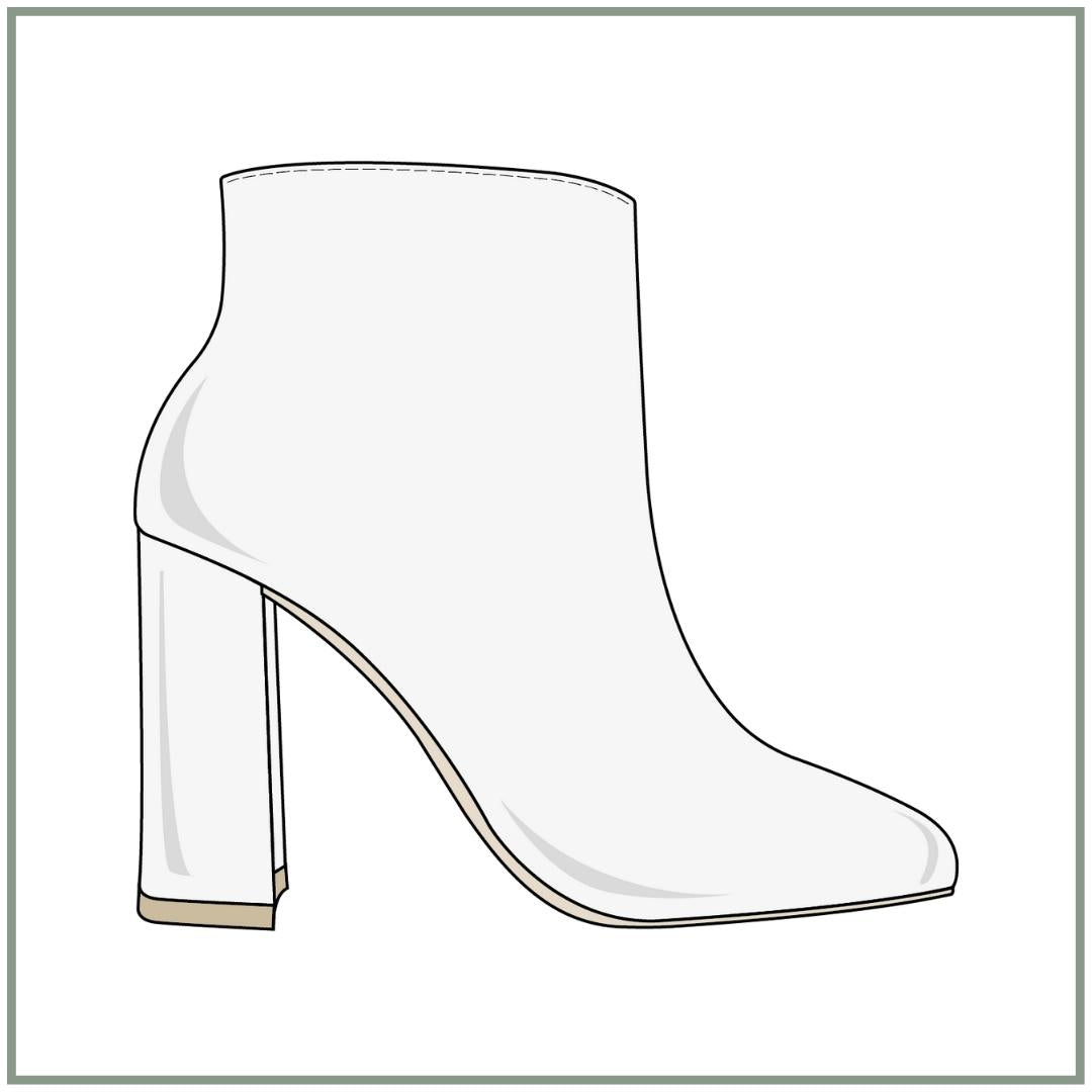  I Can Make Shoes DIY boots. Learn to make your own high heel ankle boot from home following our shoemaking tutorials. Gold zip-up boot pattern