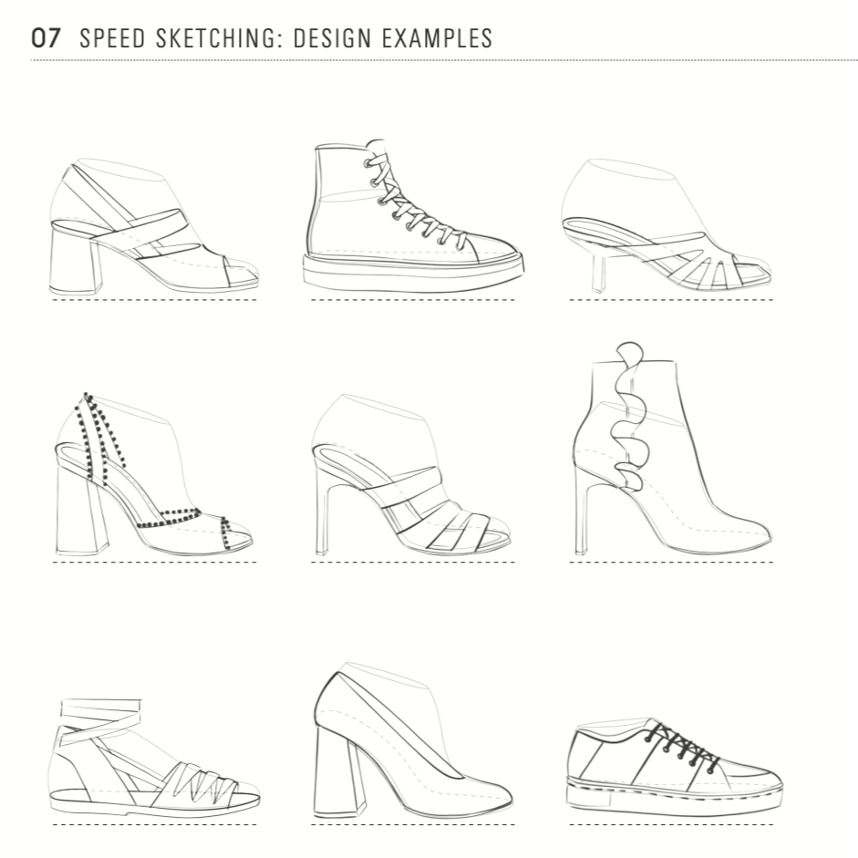 SHOE DESIGN SKETCHBOOK - A5 BOOK