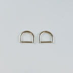 Gold and Silver D-rings for home bag making 