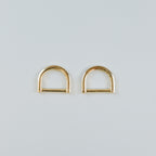 Gold and Silver D-rings for home bag making 