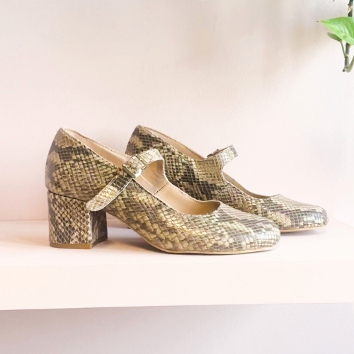 SHOE PATTERN - MID MARY JANE