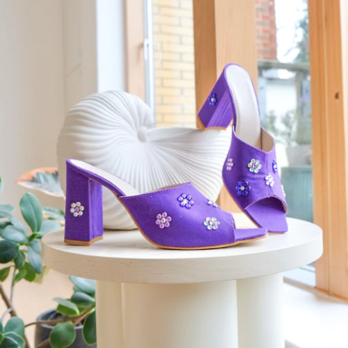 SHOE PATTERN - HIGH MULE