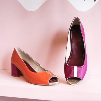 SHOE PATTERN - MID PEEP TOE