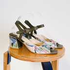 Shoe Pattern + eBook - Mid-Heel Curvy Sandal