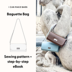 Bag Pattern + eBook - Baguette Bag