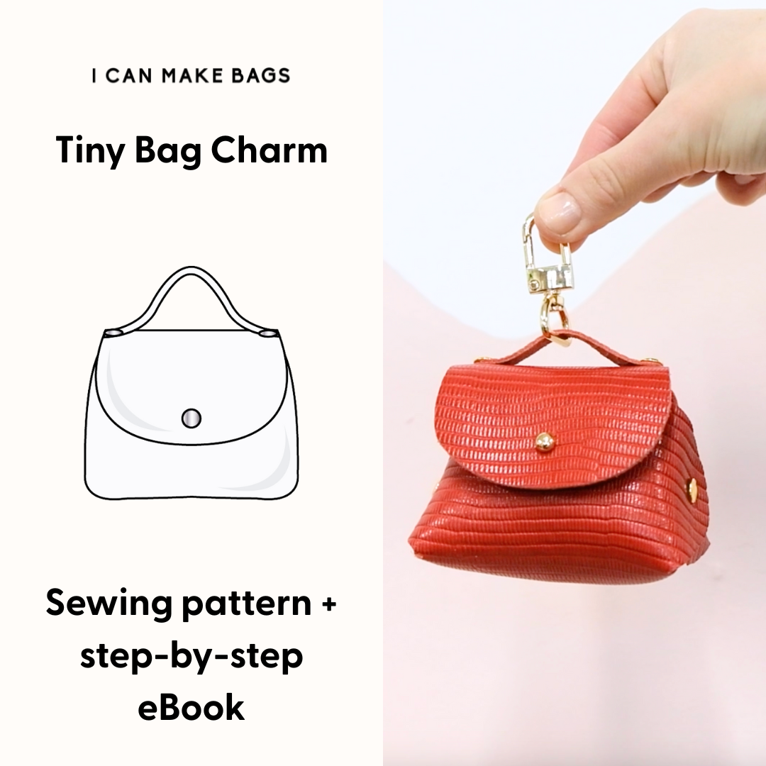 Bag Pattern + eBook - Tiny Bag Charm