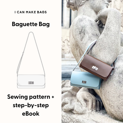 BAG SEWING PATTERN - BAGUETTE BAG