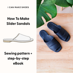Shoe Pattern + eBook - Women's Sandal Slider