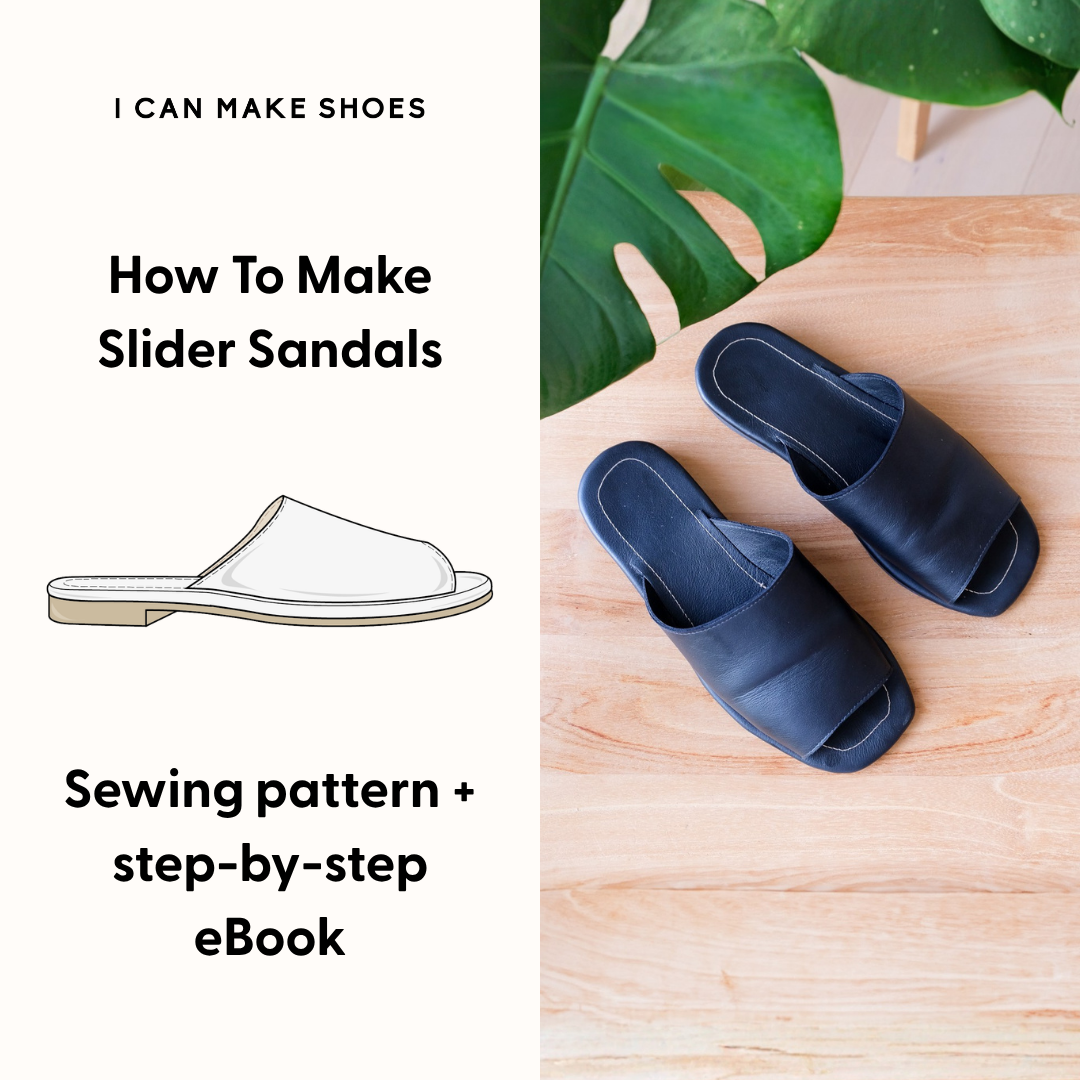 Shoe Pattern + eBook - Women's Sandal Slider