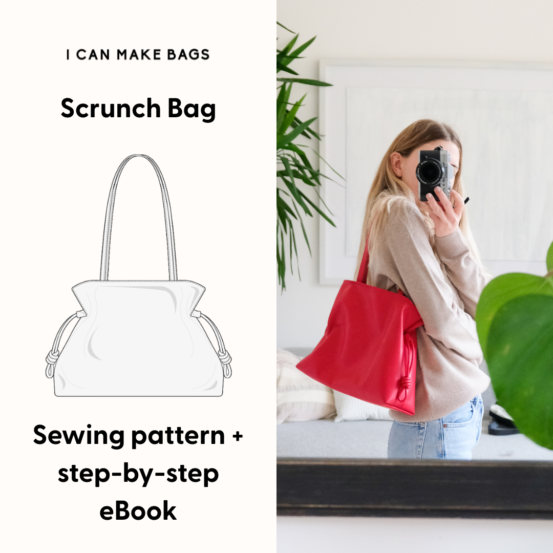 Bag Pattern + eBook - Scrunch Bag