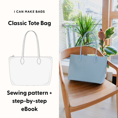 BAG PATTERN + eBOOK - CLASSIC TOTE BAG