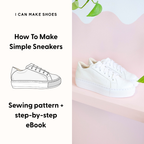 Shoe Pattern + eBook - Women's Flat Sneaker