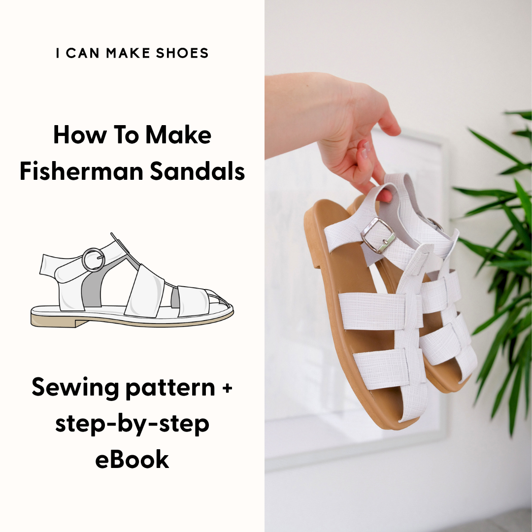 Shoe Pattern + eBook - Fisherman Sandal