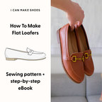 Shoe Pattern + eBook - Women's Flat Loafer