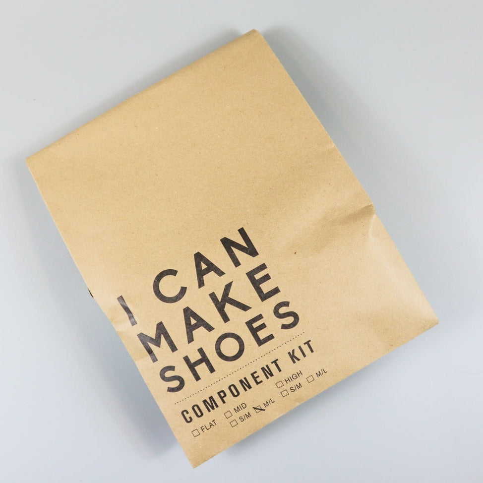 I Can Make Shoe Component kit of shoe making supplies for DIY making Heels, Sandals, Loafers, Mary Janes, Court Shoes