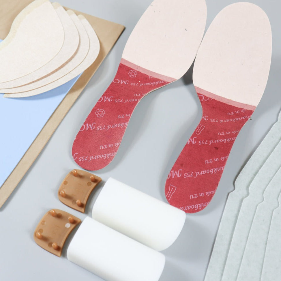 I Can Make Shoe Component kit of shoe making supplies for DIY making Heels, Sandals, Loafers, Mary Janes, Court Shoes