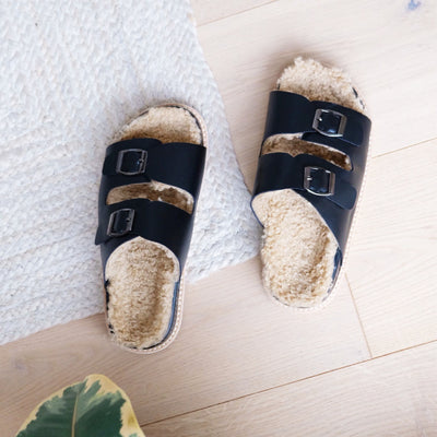 SHOE PATTERN - DOUBLE BUCKLE SANDAL