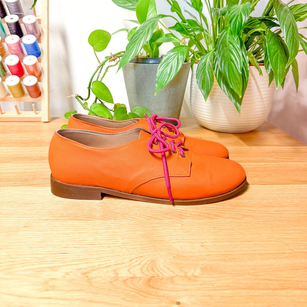 Shoe Pattern + eBook - Women's Flat Derby