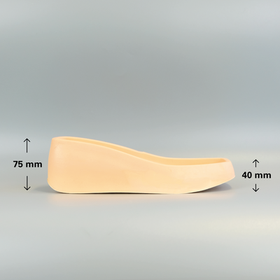I Can Make Shoes Square toe wedge for DIY Sandal making 